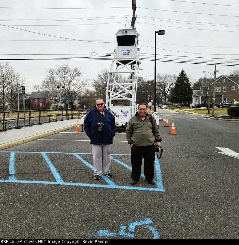 Alex, Dave & NJT secutrity tower